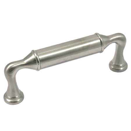 Laurey 96mm Kensington Pull, Brushed Satin Nickel 86428